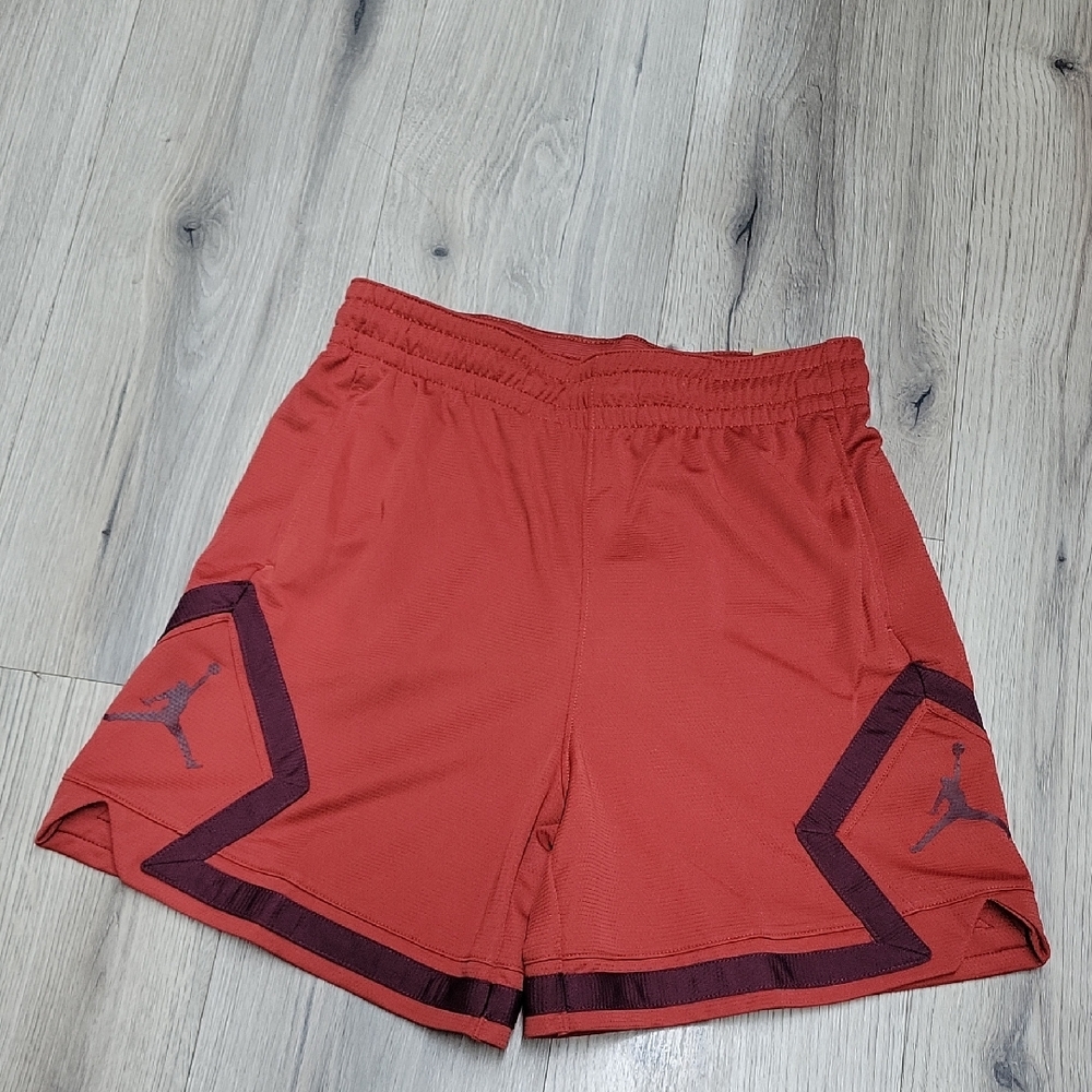 Nike Jordan Red Athletic Shorts